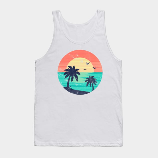 Sunset Tank Top by Hub Design